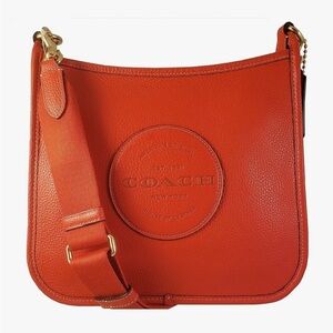 Coach Dempsey File Bag Miami Red EUC